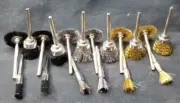 Eaedmy 18Pcs Wire Brushes Set For Rotary Tool 1/8"(3mm) Shank