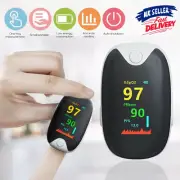 Finger Pulse Oximeter Blood Oxygen Saturation Heart Rate Monitor 1/2pc New AU