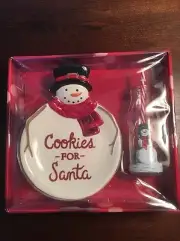 Saint Nicholas Square Yuletide Cookies For Santa Set