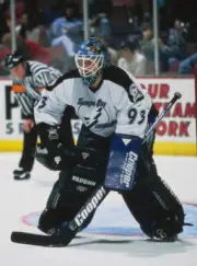 Daren Puppa from Canada and Goaltender for the Tampa Bay Lightning- Old Photo