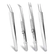 Crafting Curved Pointy Tweezers Locking Tweezers Angled Tweezers for