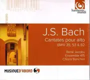J. S. BACH - Cantatas For Alto - CD - Import - **BRAND NEW/STILL SEALED**