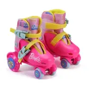 Barbie Kids Trainer Skates - Light Up Wheels ABEC 5 Bearings Durable PVC Mate...