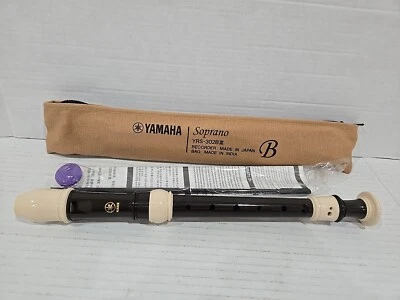 Yamaha YRS-302B Professional Rottenburgh Soprano Recorder w/ Pouch