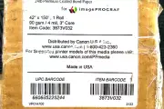 Canon imagePROGRAF Coated Paper 42"x150' 3873V032 ✅❤️️✅❤️️ NEW! SEALED!
