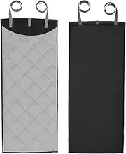 Over The Door Press Pad, Over The Door Protective Clothes Steamer Pad, Vertical Hanging Over The Door Steam Pad, Foldable Over the Door Ironing Mat for Clothes Steaming