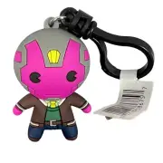 MARVEL Monogram 3D WandaVision 1970’s Vision Backpack Clip Keychain NWT