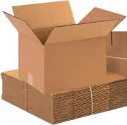 12 x 10 x 8 Shipping Boxes Moving Boxes Corrugated Kraft 25/Bundle 25/Pack