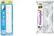 HPM D104PA6 6 Outlet Surge Protected Powerboard + Extension Lead White 4m