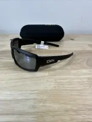 DVX DETOUR SPORTS WRAP BY WILEY X LIMITED +/-4 MATTE BLACK SUNGLASSES 65-14-126
