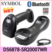 Zebra Symbol DS6878-SR20007WR Wireless Bluetooth Barcode Scanner w/Cable Cradle