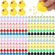 600 Pieces Mini Rubber Duck in Bulk Bath Toys Set Bulk Mini Colorful Ducks Ba...