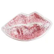 Gel Ice Pack Lip Shape Reusable Hot Cold Compress Reduce Swelling Leak Proof