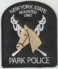 New York State Park Mounted Police obsolete patch remake