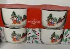 Ciroa Bakehouse RAMEKINS Santa & Reindeer Set 4 -New in Box- Kitchen Bakeware