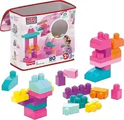 Mega Bloks Big Building Bag 80-Piece - Pink
