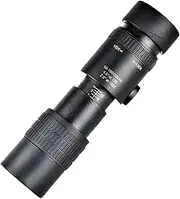 10-300X40 Monocular Telescope, Portable High Power Zoom Monocular Telescope with Night Vision Bak4 Prism Fmc Lens Monocular with Smartphone Adapter and Tripod for Adults Kids Bird Watching Little