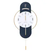 Wall Clocks,16.54*33.07in 3D Modern Art Large Wall Clock,Chic Decor Non-ticki...
