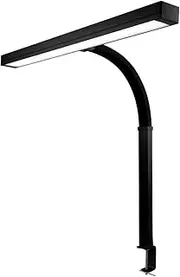 Neatfi (New Model) 3,000 Lumens Ultra LED Desk Lamp with Clamp, 80CM Wide, Dimmable Computer Monitor Light, 3000K-6500K Color Temperature, 5 Light Modes, 5 Brightness Levels for Home & Office (Black)