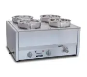 COMMERCIAL ROBAND COUNTER BENCH TOP BAIN MARIE HOT WARM FOOD WARMER BM4E