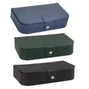 Jewelry Box Display Holder Wedding Rings Box with Button Jewelry Case Display