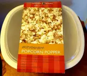 Nordic Ware Microwave Popcorn Pop Corn Popper 12 Cup Heavy Plastic BPA FREE, NEW