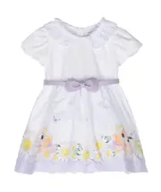 floral-print dress 2Y White