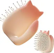 Jubepk Hair Brush Kids | Detangling Massaging Hairbrush,Portable Scalp Massage Air Cushion Hair Brush Anti-static Detangling Comb for Travel Home Use