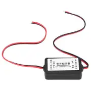 12v Car Rear View Camera Rectifierrelay Capacitor Filter Connector For Rearview Lens Anti-Interference Ballast BlackRed