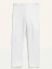 New Old Navy Girl White Cropped Leggings many sizes