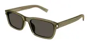 Saint Laurent SL 662 Asian Fit 003 Men's Sunglasses Brown Size 57