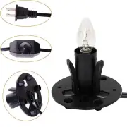 with Dimmer Switch Dimmable Salt Lamp Cord Dimmer Switch Wire Salt Rock Lamp