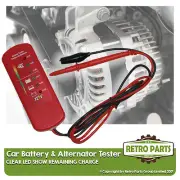 Car Battery & Alternator Tester for Nissan Altima 12v DC Voltage Check (for: Nissan)