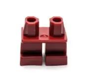 Lego - Minifigure Legs - Dark Red, Short, Child