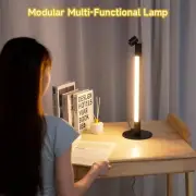 Modern RGB LED Corner Floor Lamp Light Strip for Room with Music Sync DIY Color