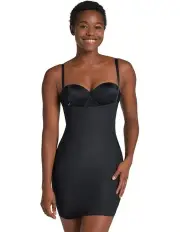 [Leonisa] Undetectable Skort Shapewear Slip Skirt And Anti Chafe Short in Black