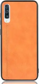 Phone Case for Samsung Galaxy A70, Case for Samsung Galaxy A70 Cow-Like PU Leather Style Protector Cover, Non-Slip Shockproof Cover for Samsung Galaxy A70 Case