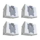 4Pcs Durable Dust Bag for Roborock S7 MaxV Ultra/Q5+/Q7+/T8 Vacuum Cleaner