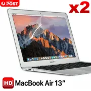 2x Clear LCD Screen Protector Guard Film Cover For Macbook Air 13.3" A1466 A1369
