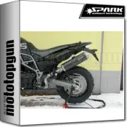 SPARK EXHAUST HOMOLOGATE DARK STYLE CARBON BMW F 700 GS 2014 14 2015 15