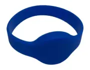 100 Blue Wristbands Compatible W/ Keri MS Format Works W/ MS-3000X, MS-5000