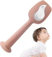 Spatula For Baby Cream - Baby Diaper Spatula With Suction Base - Soft Paste Applicator Wipe Balm Tool For Bath -Nursery Cheeks And- Butt Care