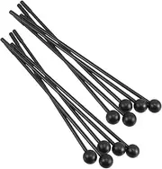 GOOHOCHY Drum Wand Mallets 10pcs Plastic Mallet Set Boys and Girls Long Handle Versatile for Musical Instruments