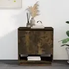 NNEVL Sideboard Smoked Oak 70x41x75 cm Chipboard