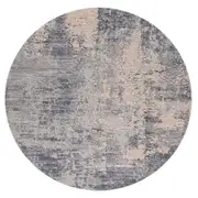 Sina Saturn Smoke Round Rug