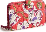 [Vera Bradley] Featherweight Large Tab Wallet, Swirling Poppies, Swirling Poppies, One Size