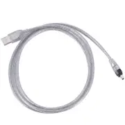 1X(1.5M USB To IEEE 1394 4 Pin Firewire DV Adapter Cable Converter For PC1859