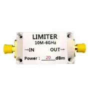 PIN Diode SMA RF Limiter 10M-6GHz 10dBm 20dBm 0dBm with CNC Housing