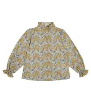 [Paade Mode] Paade Mode Floral cotton blouse Y 6 multicoloured