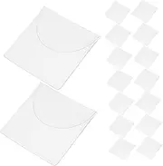 ARTIBETTER 50pcs Clear Plastic Coin Sleeves Coin Protectors for Safe Storage Full Visibility and Easy Access for Collectors and Everyday Use